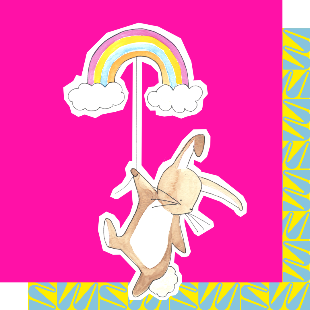 lapin arc en ciel